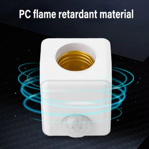 E27 Smart Wireless Remote Control Lamp Holder Plug-In Head Socket with Timed Light off Feature for Home Lighting Automation