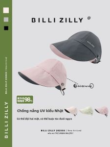BILLI ZILLY | Sun Protection Reversible Sun Visor Fisherman Hat