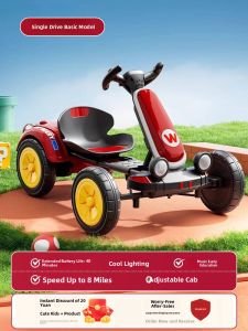 KIUMO | Electric Go-Kart for Adults and Kids Drift Car 4-Wheel Motorcycle