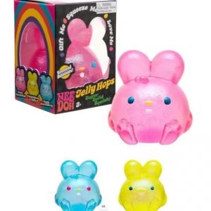 Schylling Needoh Sensory Fidget Rabbit Toy Relieves Stress Anti Anxiety Rabbit Squeezing Objects Focused on ADHD Population