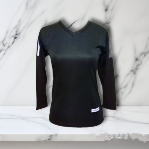 Kaos Olahraga Wanita Atasan Lengan panjang  Jersey olahraga Running senam Aerobik