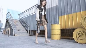 COD Sepatu Sneakers Sekolah Sepatu Full Black YS 473