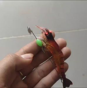 Umpan Udang Tiruan Karet Tahan Lama & Berkualitas