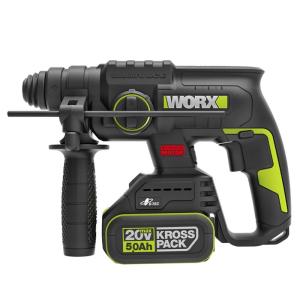Worx | Bộ Máy Khoan Búa và Máy Mài Sạc Điện