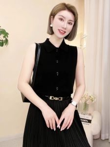 French Design Wool Vest Shirt