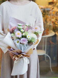 Waterproof Pure Color Kraft Paper Roll for Flower Bouquet Packaging  Flowers Wrapped in Korean Style Big Bouquet Paper