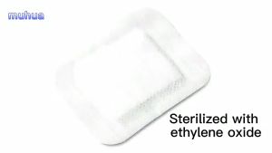 10pcs Medical Nonwoven Applicator Adhesive Wound Dressing Breathable Applicator Bandage Wound Care Dressing Pads