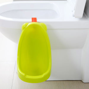 Cute Childrens Toilet Training Seat Baby Urinal Hanging Style Stand up Toilet for Boys Infant Bathroom Supplies Baby Potty