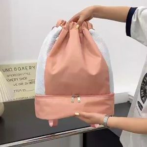 Backpack Wanita Multifungsi Korean Style - Tahan Air Desain Mesh Warna Solid