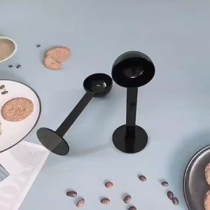 Muỗng ép bột muỗng đong cà phê 2 trong 1 bằng nhựa cao cấp