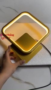 Đèn Led treo tường ốp tường trang trí phòng khách phòng ngủ cầu thang Led 7W 3 chế độ màu 220V GT3016 Ngọc Thắng