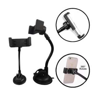 Holder Car Meja Jepit Go Pro Leher Panjang Holder hp Mobil HDD 01 B102