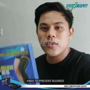 Powerfit Knee Compression Stocking Sleeve Knee Supporter for Basketball