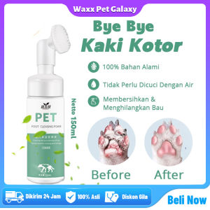 Pet Foot Cleansing Foam Busa Pembersih Kaki Hewan Peliharaan Kucing Anjing Claw Care Deodoran Kaki Mencuci Perawatan Kaki Membersihkan Kaki