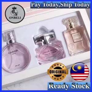 ❤️💯JEAN MISS Brand COCO DAISY 3 IN 1 Perfume Gift Box Set 30ml✅【Ready Stock】