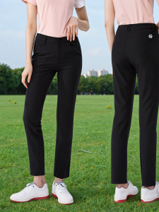 Golfist | Summer Lightweight Moisture Wicking Straight-fit Iron-free Slim Stretchy Golf Pants