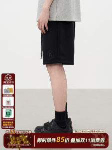 Quần Short Thể Thao Mùa Hè AFGK25SS 320G Air Layer Skin-friendly Texture Five-Point Drawstring Cotton Polyester Spandex