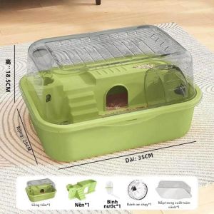 Lồng Acrylic Sang Trọng cho Hamster Lớn