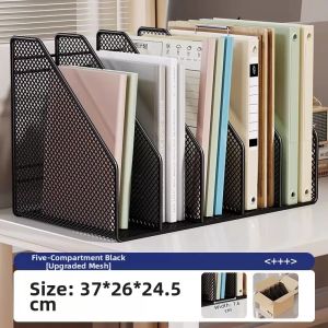 evesigar | Multifunctional Iron A4 Document Storage Shelf Multi-Layer
