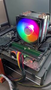Z600P 6 Heat Pipes CPU Air Cooler 4PIN PWM Tower RGB Ventilador for Intel LGA X99 2011 1700 1150 1151 1366 1155 X79 AM4 AM5 AM3