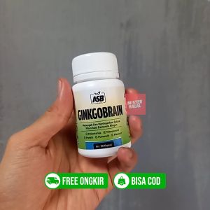 GINKGOBRAIN Vitamin Otak Terbaik Untuk Anak-Anak Remaja Dewasa & Lansia | Kecerdasan Daya Ingat Nutrisi Otak