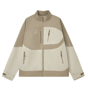 FPA | Three-proof Color Block Zip Collar Jacket