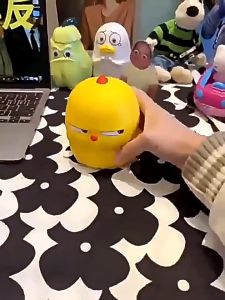 เล่นบีบสกุชชี่ รูปมังกรนม ไก่สีเหลือง บรรเทาความเครียด สำหรับเด็กผู้ชายและเด็กผู้หญิง