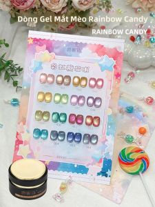 Sơn Móng Tay Gel Mắt Mèo 5ml Hiệu Ứng Holographic Tẩy Được Sử Dụng Đèn UV/LED Hạt Thủy Tinh Gốm Từ Tính Dành Cho Làm Móng Bán Vĩnh Cửu