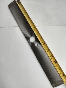 PLAT BAJA HIGH CARBON POTONGAN GERGAJI MARMER BAHAN PANDE BESI BILAH PISAU  SAMBUNGAN CANGKUL SEKOP