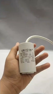 KAPASITOR BULAT 16uF KAPASITOR 16 MIKRO CAPASITOR KAPASITOR POMPA AIR KAPASITOR MESIN CUCI