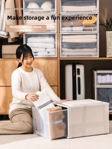QIANQIN | Transparent Plastic Drawer-type Clothes Organizer