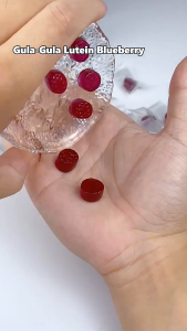 Blueberry lutein ester gummies - Eye-care Formula improves vision health - Promote visual function and eye health 蓝莓叶黄素酯软糖 - 护眼配方，改善视力健康 - 促进视力功能和眼睛健康