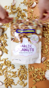 Tong Garden Garlic Peanuts 140g (Bundle of 2)