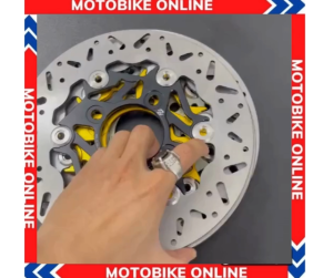 Đĩa thắng 4 lỗ 220 Mẫu NVM V3 gắn được nhiều dòng xe thông dụng