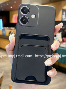 Oppo Find X8 pro Silicone Phone Case with Card Holder Full Edge Protection Compatible with Reno13F 4G Transparent Anti-Fall