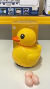 Bebek Bertelur Jalan Otomatis | Mainan Boneka Robot Bebek | Mainan Bebek Berjalan | Kado Anak