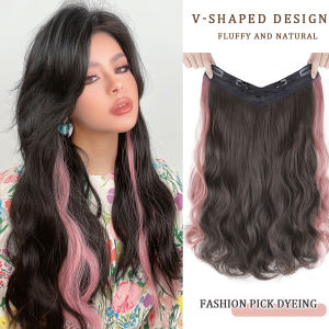 เป็นชิ้น ผม หนานุ่ม ไม่มีรอยหยัก วิกผมต่อแบบหนานุ่มสำหรับผมผู้หญิง