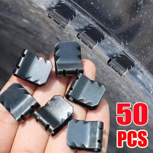 Pphha】ตัวยึดบังโคลนไนล่อนทนความร้อนระดับมืออาชีพคลิปรัดกันชนรถ50ชิ้นเข้ากันได้กับโมเดลรถฮอนด้าโตโยต้านิสสัน