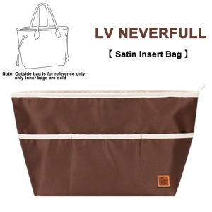 กระเป๋าเก็บ LV-Neverfull ใหม่ กระเป๋าทรงสีเหลี่ยม หูหิ้ว สะพายไหล่ รวมถือกระเป๋า สำหรับผู้หญิง