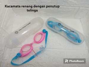 Mainan anak Kacamata Renang dengan penutup telinga