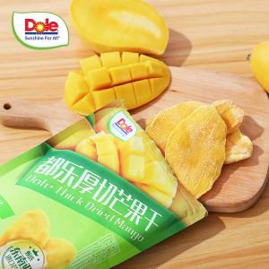 Dole Thick Sliced Dried Mango Snack 100g Large Pieces Sweetened Tasty Fruit Preservation Healthy Treat from Other Countries