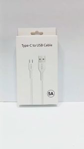 Kabel Data USB To Type C 5A Support Fast Charging Data Cable Universal For Android- Charger