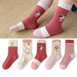 ถุงเท้าเด็ก ถุงเท้าผ้าฝ้าย ถุงเท้าข้อสั้น ถุงเท้าข้อสูง ถุงเท้าข้อยาว ถุงเท้าเด็กผู้หญิง ถุงเท้าผ้าฝ้ายผสมสแปนเด็กซ์