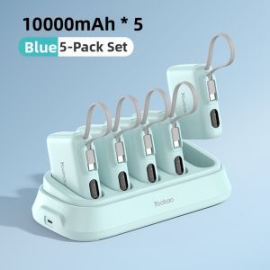 Yoobao | Built-in Cable Fast Charging Power Bank 10000mAh