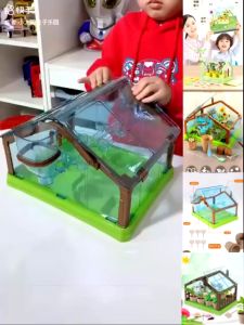 Mô Hình Trồng Cây Trong Nhà Kính Mini Giúp Bé Theo Dõi Sự Nảy Mầm Và Phát Triển Của Hạt Giống - Đồ Chơi Khoa Học Stem