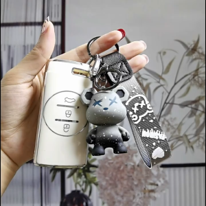 【C393】Chery Tiggo Cross Sarung Kunci Kereta TPU Car Keyless Cover Transparent Key Cover Car Key Protective Case