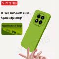 Note14 YIYONG Original Liquid Silicone Soft Cover For Xiaomi Redmi Note 14 13 Pro Plus Xiomi Note13 5G Phone Case. 