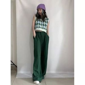 loose Pants Traousers wanita-Celana Anti Kusut-CelanaKulot Wanita-Celana Kerja Wanita