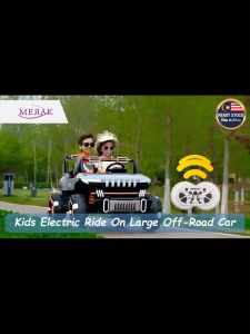 Kid Children Ride On Electric Off Road Car Jeep Remote Control Vehicle SUV Kenderaan Kereta Elektrik Kanak 儿童电动越野车 F34