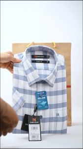 Áo sơ mi Khatoco tay ngắn